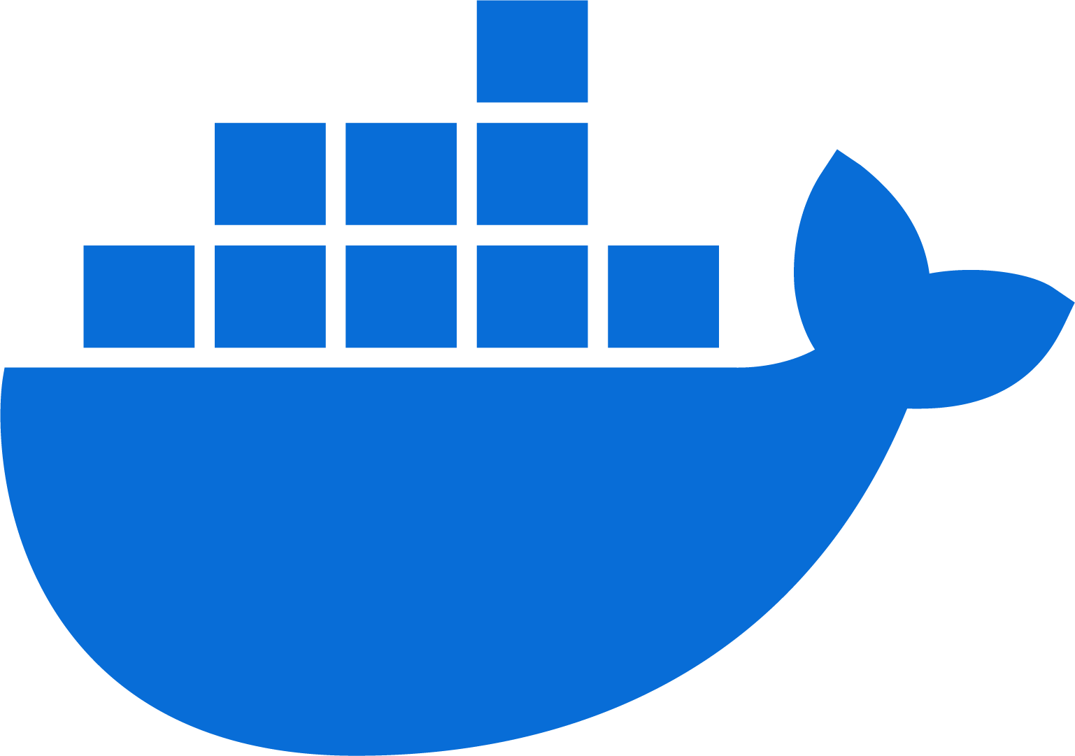 Docker logo indicating containerization and DevOps expertise